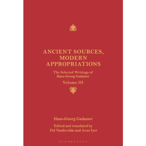 Bloomsbury Publishing PLC Ancient Sources, Modern Appropriations (inbunden, eng)