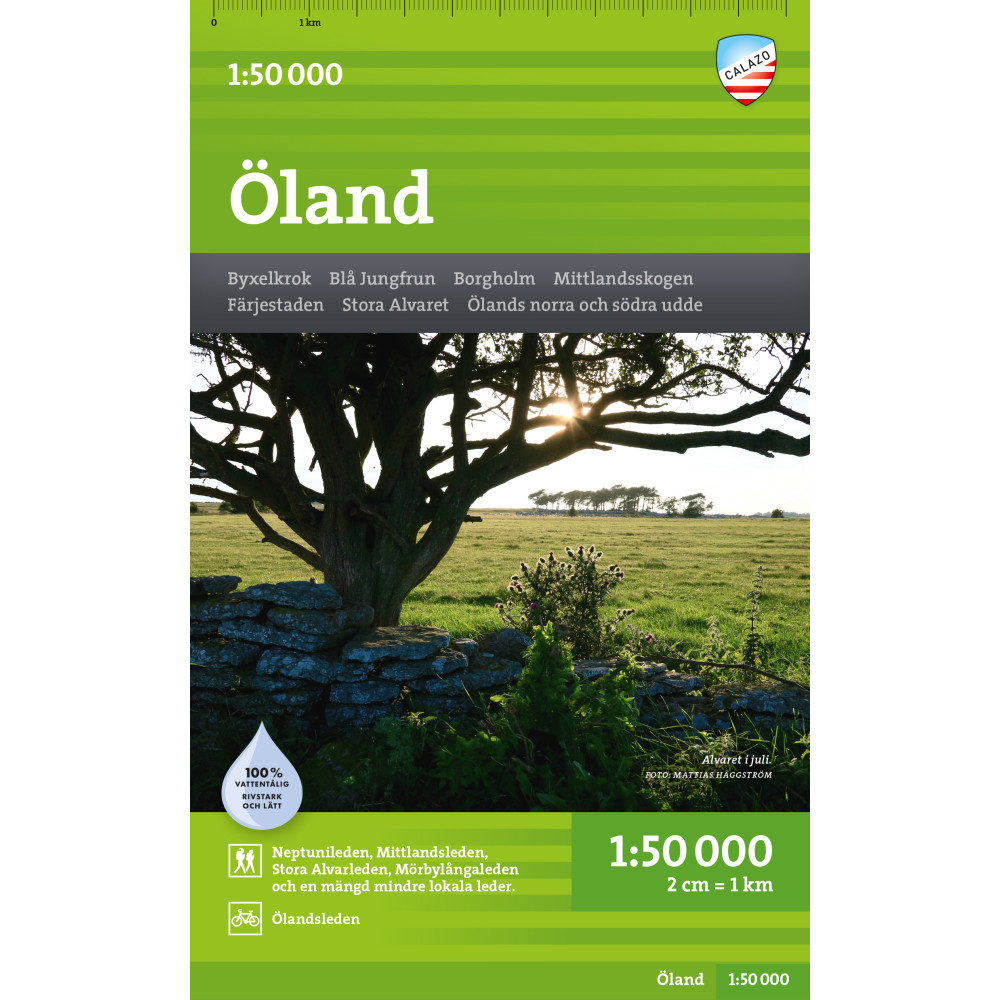 Produktbild för Öland 1:50.000