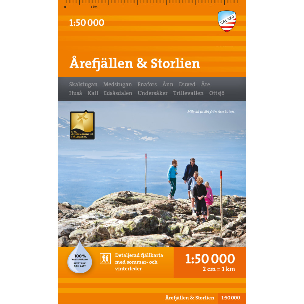 Produktbild för Åre & Storlien 1:50.000