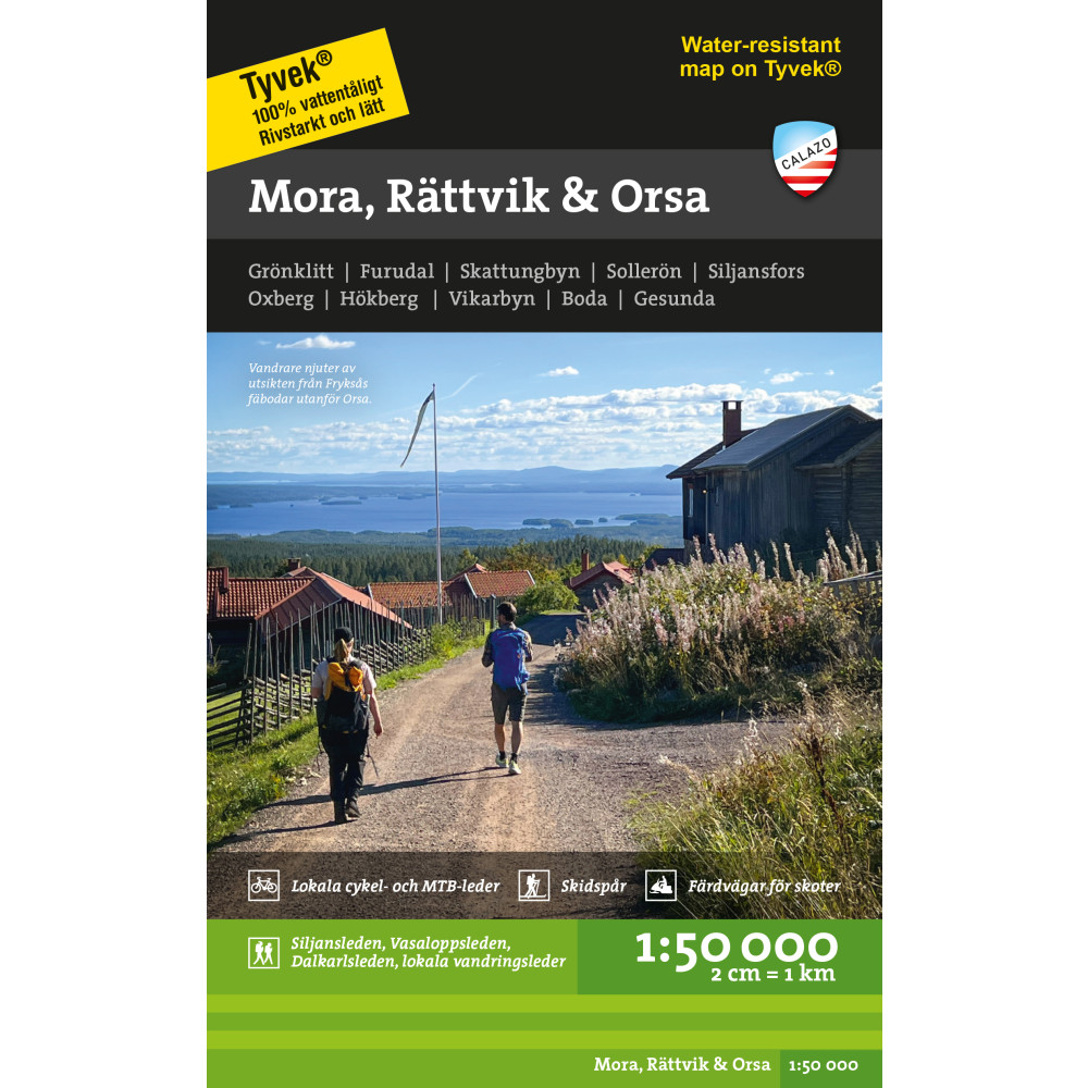 Produktbild för Mora, Rättvik & Orsa