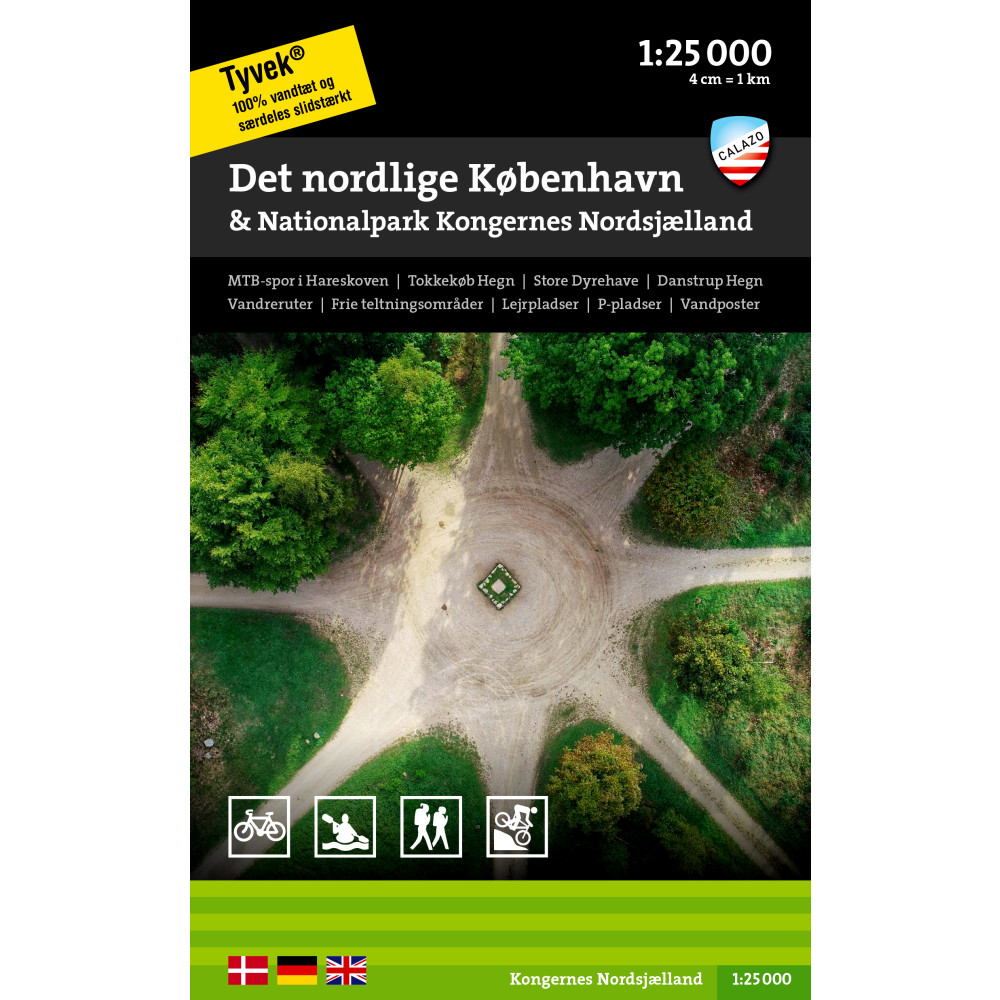 Produktbild för Det nordlige København & Nationalpark Kongernes Nordsjælland