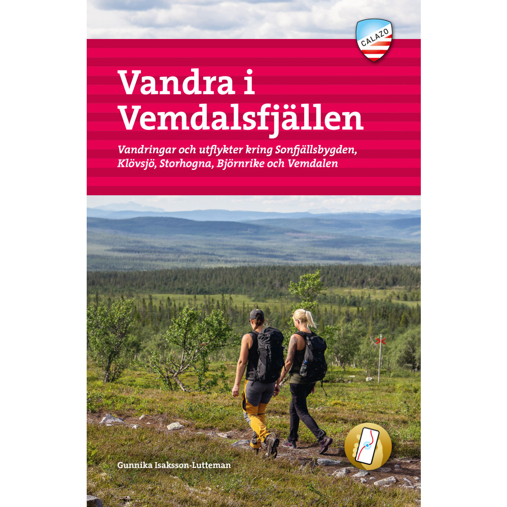 Produktbild för Vandra i Vemdalsfjällen (bok, flexband)