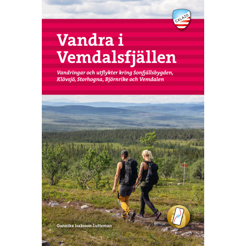 Gunnika Isaksson-Lutteman Vandra i Vemdalsfjällen (bok, flexband)