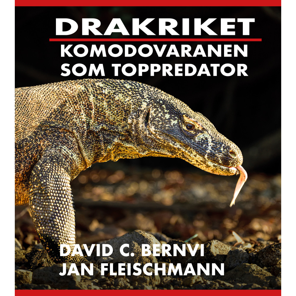 Produktbild för Drakriket : komodovaranen som toppredator (inbunden)