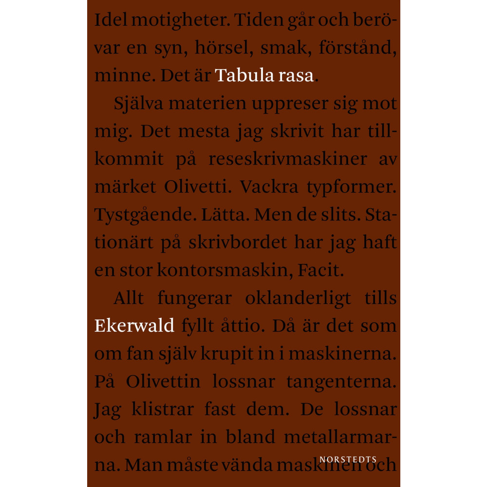 Produktbild för Tabula rasa : fragment av ett liv (häftad)