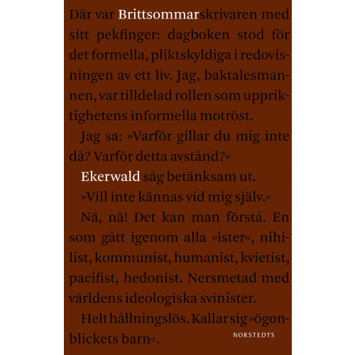 Carl-Göran Ekerwald Brittsommar (häftad)