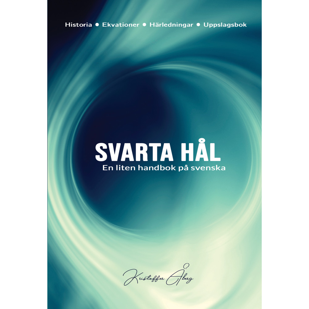Produktbild för Svarta hål : en liten handbok på svenska (häftad)