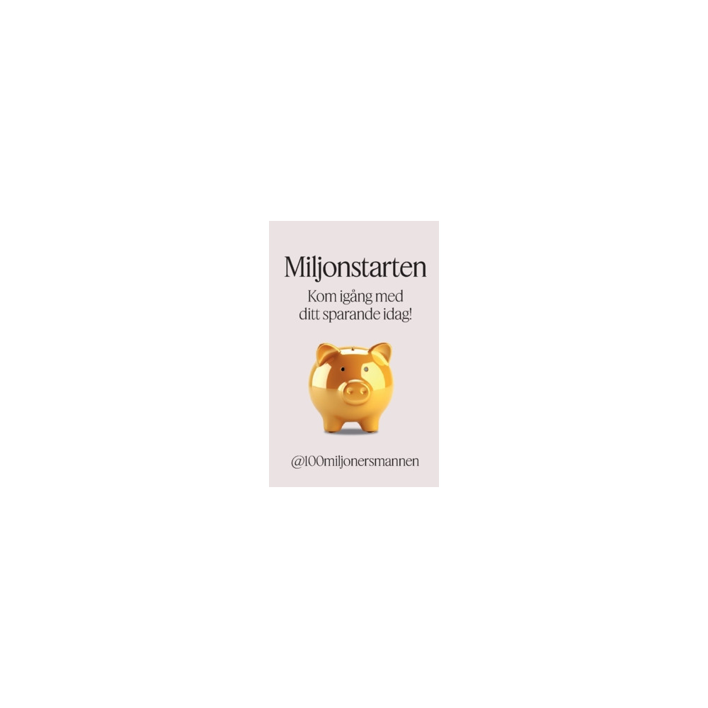 Produktbild för Miljonstarten (häftad)