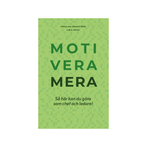 Liria Ortiz Motivera mera : så här kan du göra som chef och ledare! (häftad)