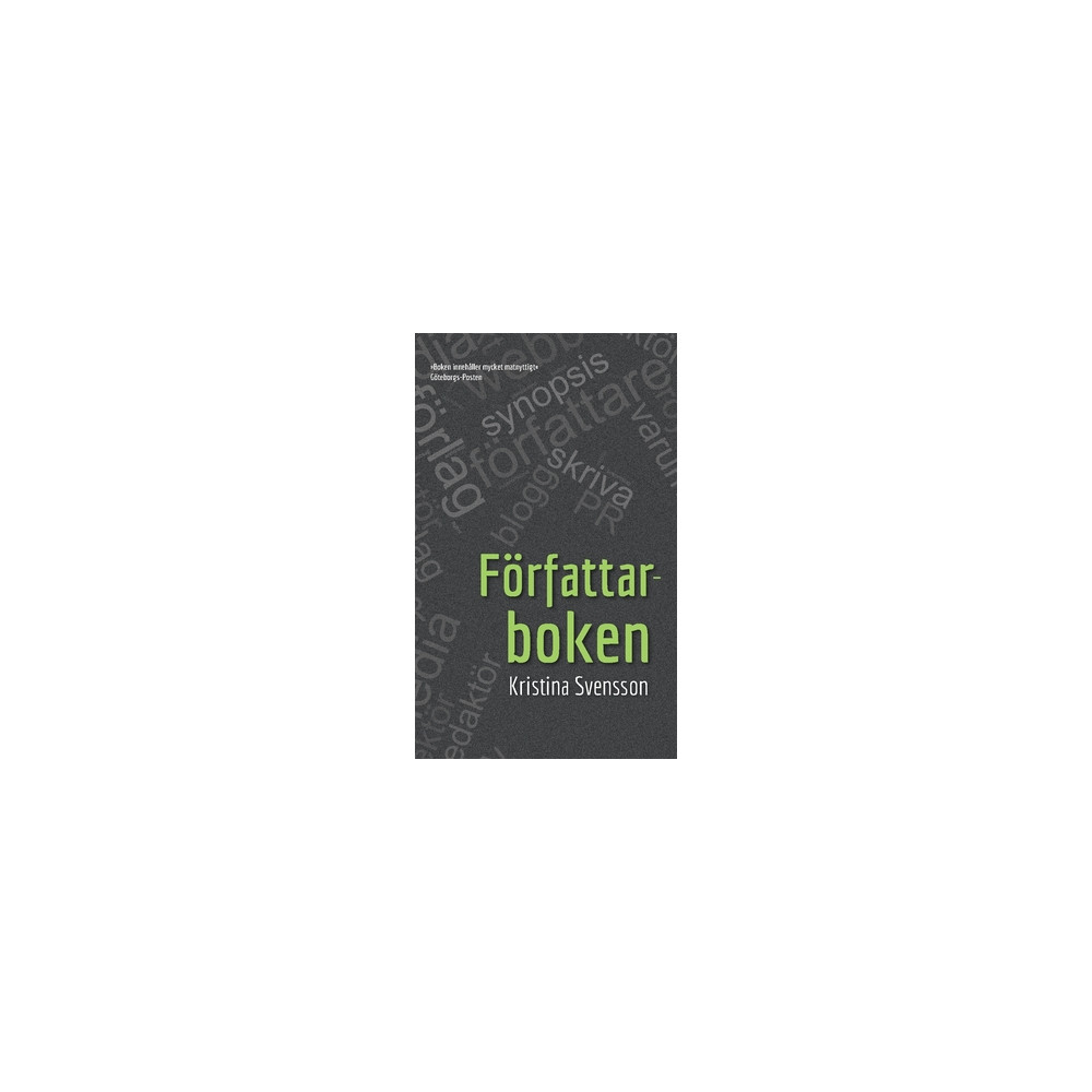 Produktbild för Författarboken (häftad)