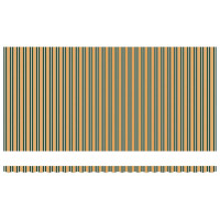Produktbild för Utdragbar markis Grön och gul 600 × 350 cm Duk och Aluminium