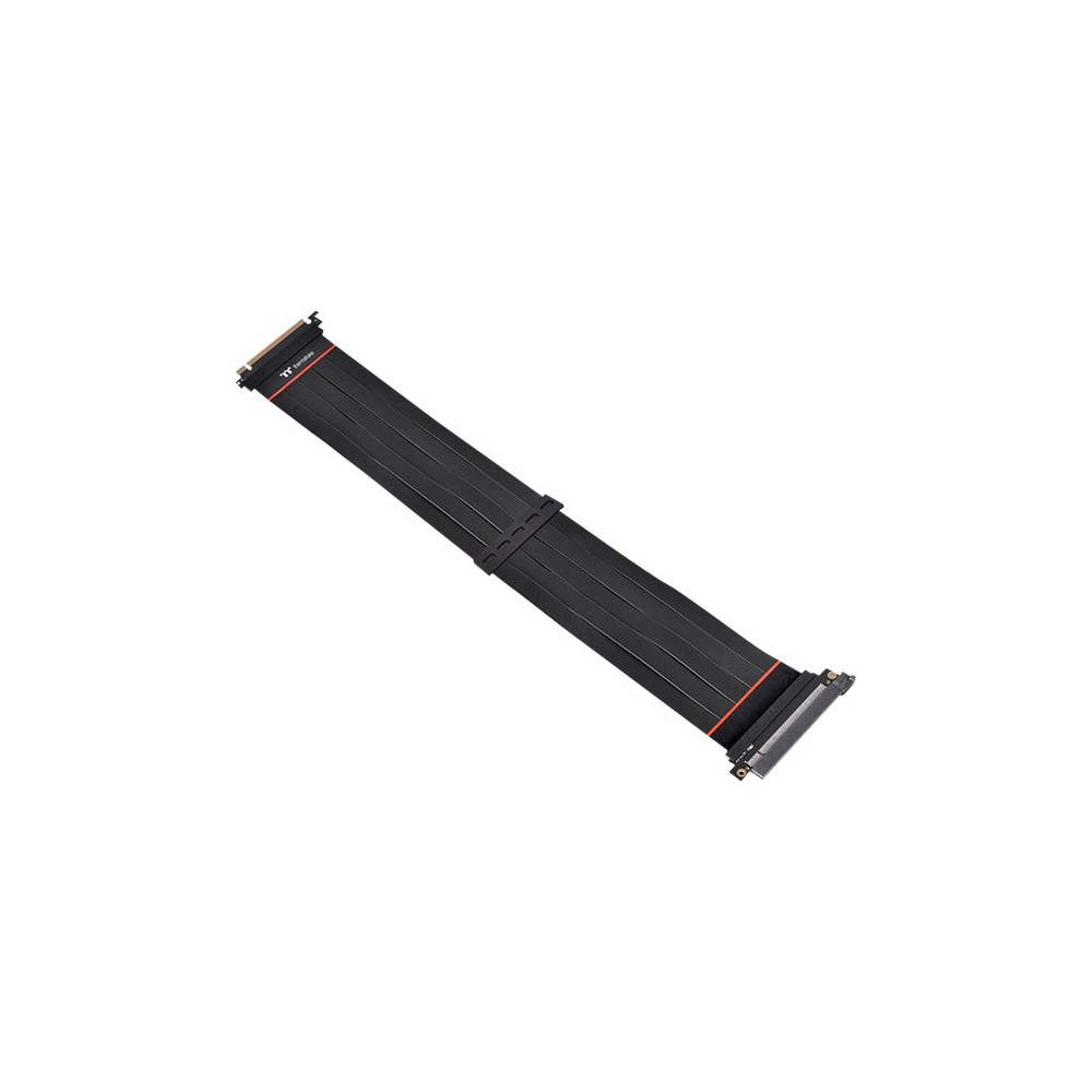 Produktbild för Thermaltake TT Premium PCI-E 4.0 Extender - PCI Express x16-kabel - 164 pin PCI Express till 164 pin PCI Express - 60 cm