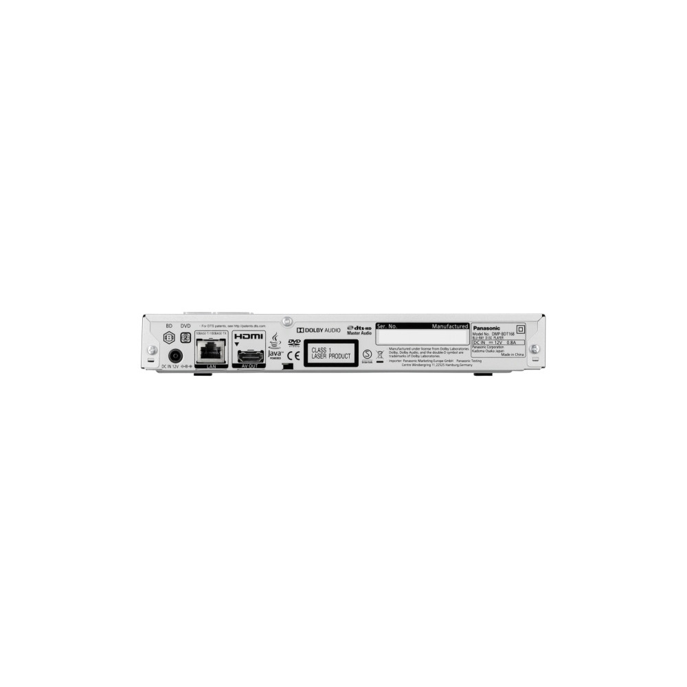 Produktbild för Panasonic DMP-BDT168EG - Blu-ray-spelare