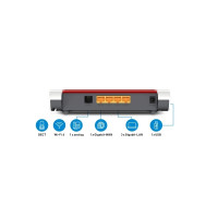 Produktbild för FRITZ!Box 4050 - trådlös router - Wi-Fi 6 - skrivbordsmodell