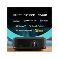 Produktbild för Epson Lifestudio Pop EF-62B - 3LCD-projektor - bärbar - 802.11a/b/g/n/ac wireless / Bluetooth - svart metallic