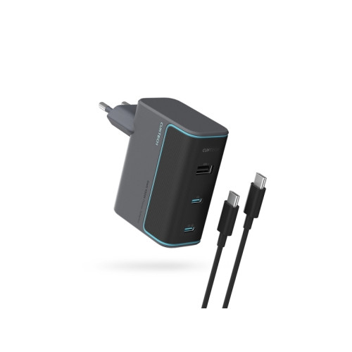 Usorteret Cuktech CUKAD1003EUG GaN 100W väggladdare 2 x USB-C 1 x USB-...