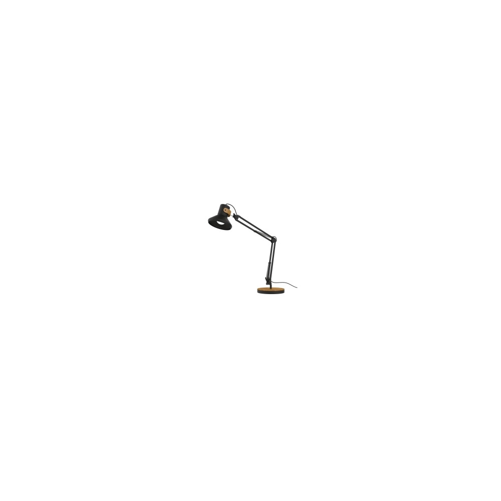 Produktbild för Unilux Baya Bamboo - skrivbordslampa - LED-glödlampa - 10 W - 3000 K - svart, trä