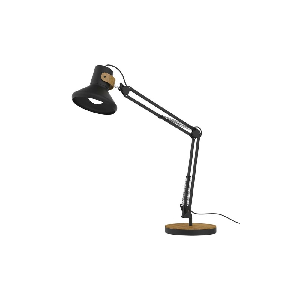 Produktbild för Unilux Baya Bamboo - skrivbordslampa - LED-glödlampa - 10 W - 3000 K - svart, trä