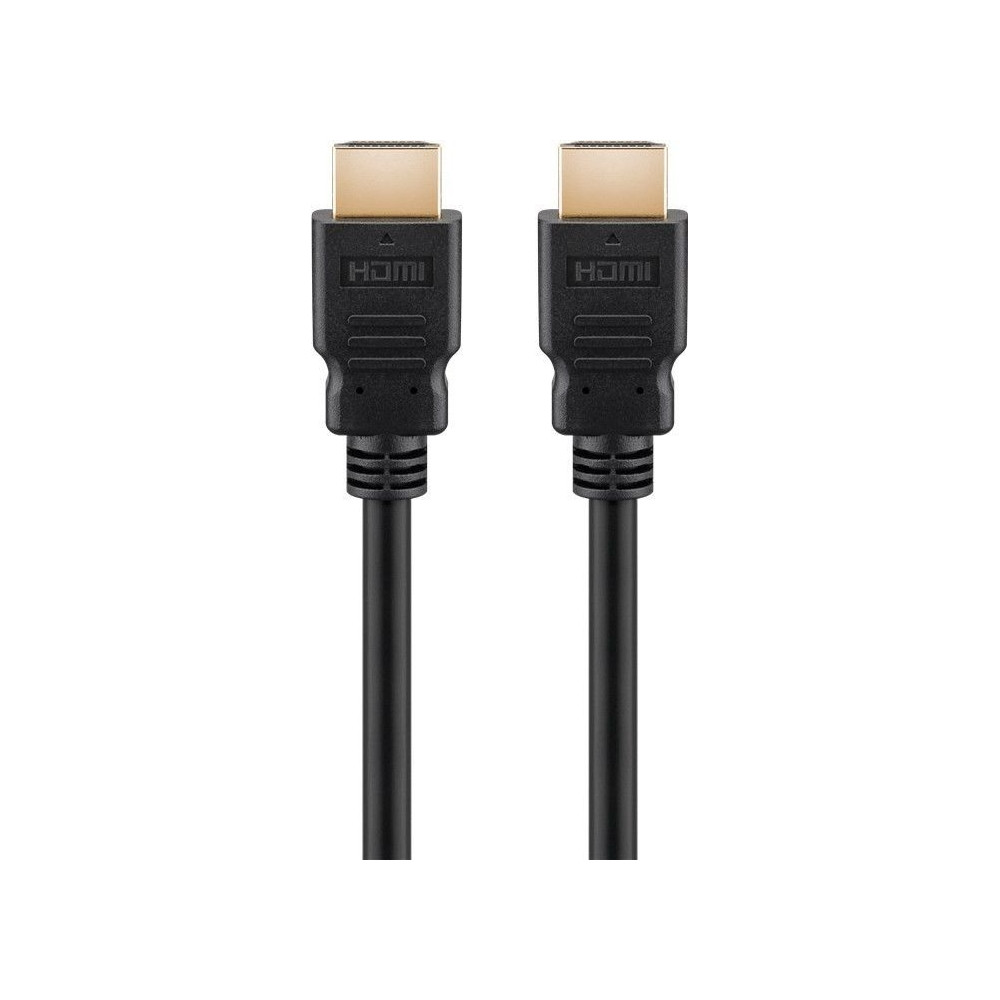 Produktbild för goobay HDMI-kabel med Ethernet - 2 m