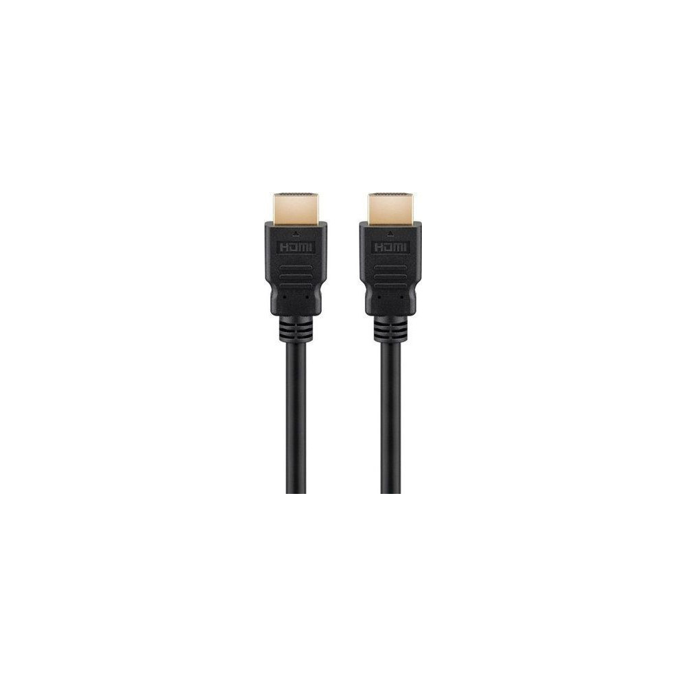 Produktbild för goobay HDMI-kabel med Ethernet - 2 m