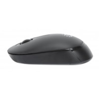 Produktbild för Manhattan Performance III Wireless Mouse, Black, 1000dpi, 2.4Ghz (up to 10m), USB, Optical, Ambidextrous, Three Button with Scroll Wheel, USB nano receiver, AA battery (not included), Low friction base, Three Year Warranty, Retail Box - mus - 2.4 GHz - sv