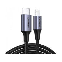 Produktbild för Ugreen Lightning-kabel - MFI-certifierad - 1 m