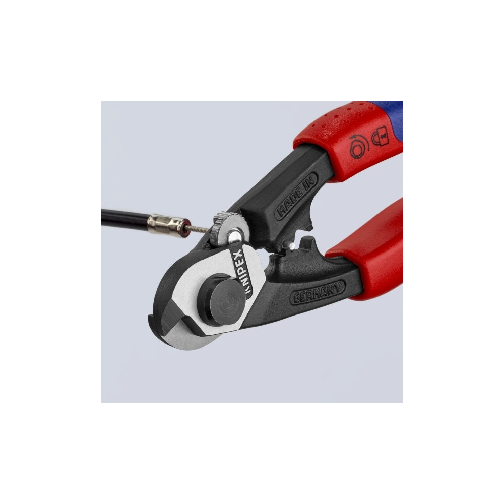Produktbild för Knipex 9562190, Blå, Röd, Kromvanadinstål, Svart, Blå, Röd,...