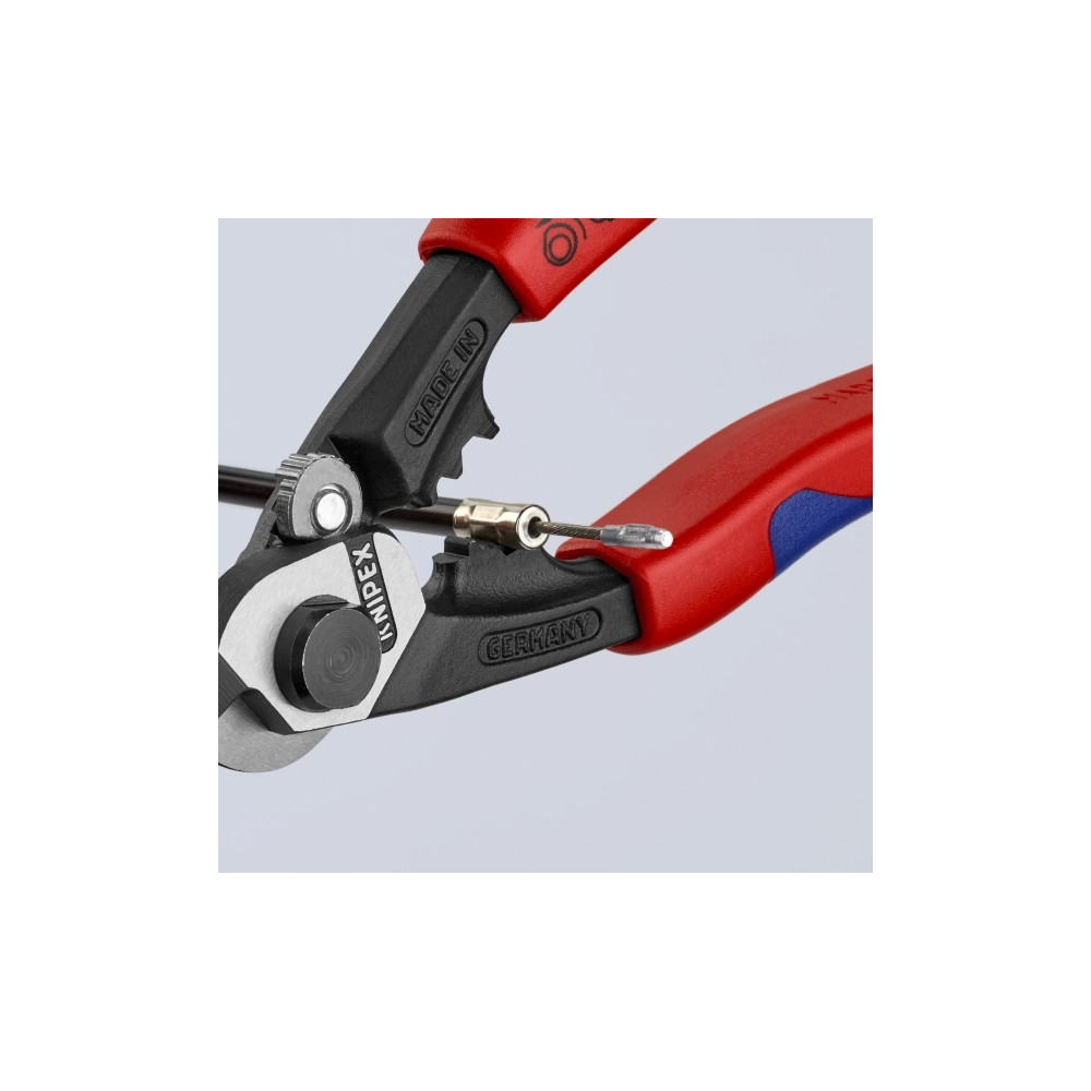 Produktbild för Knipex 9562190, Blå, Röd, Kromvanadinstål, Svart, Blå, Röd,...