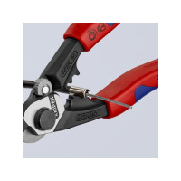 Produktbild för Knipex 9562190, Blå, Röd, Kromvanadinstål, Svart, Blå, Röd,...