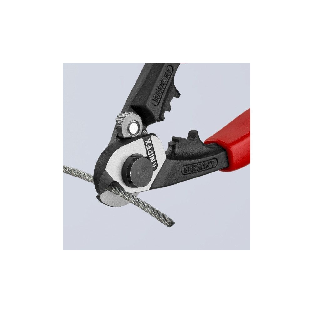 Produktbild för Knipex 9562190, Blå, Röd, Kromvanadinstål, Svart, Blå, Röd,...