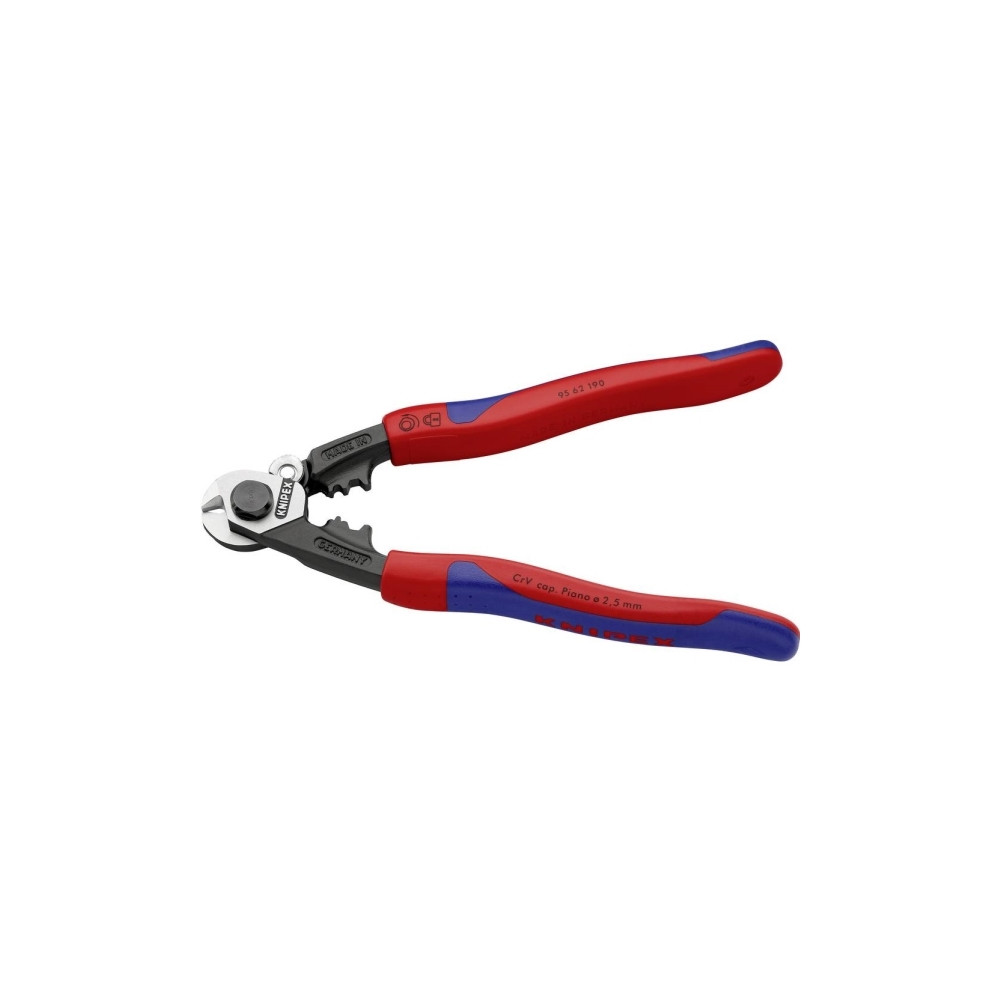 Produktbild för Knipex 9562190, Blå, Röd, Kromvanadinstål, Svart, Blå, Röd,...