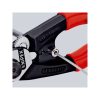 Produktbild för Knipex 9562190, Blå, Röd, Kromvanadinstål, Svart, Blå, Röd,...