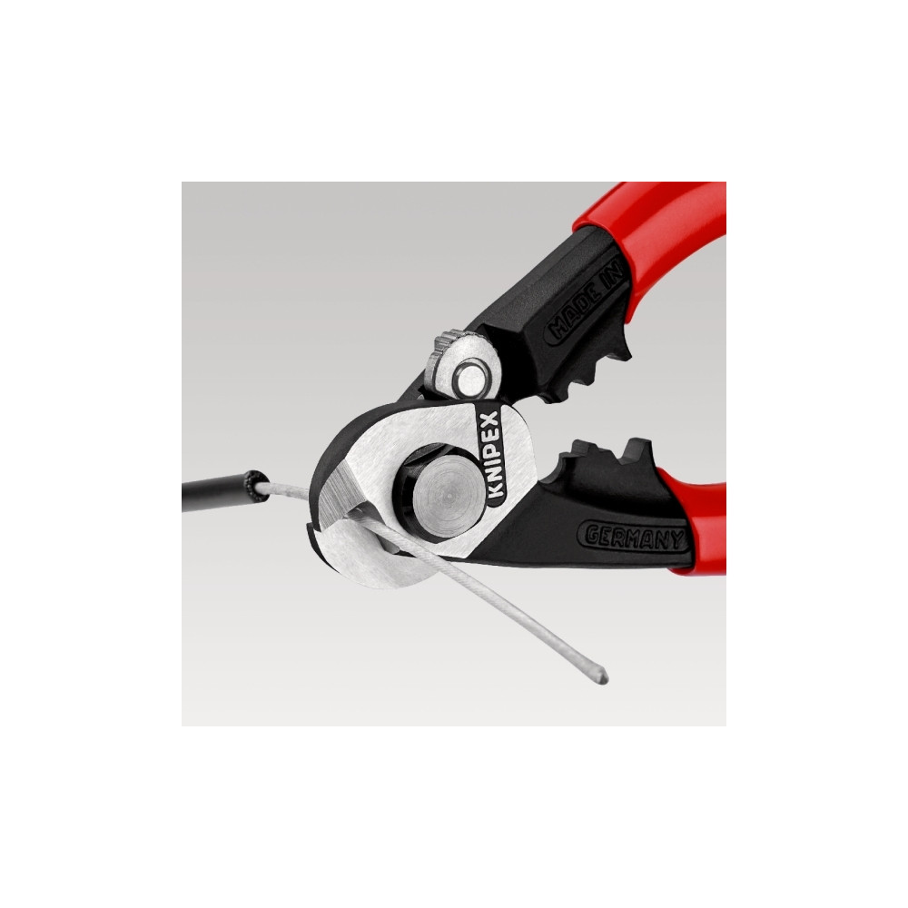 Produktbild för Knipex 9562190, Blå, Röd, Kromvanadinstål, Svart, Blå, Röd,...
