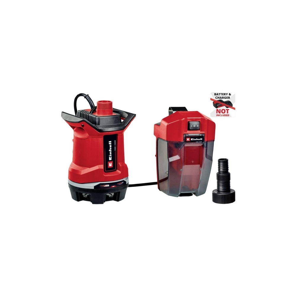 Produktbild för Einhell GE-DP 18/25 Li, 153 W, Batteri, 0,5 Bar, 7500 l/h, S...