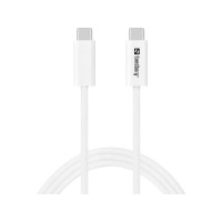 Produktbild för Sandberg - USB typ C-kabel - USB-C till USB-C - 1 m