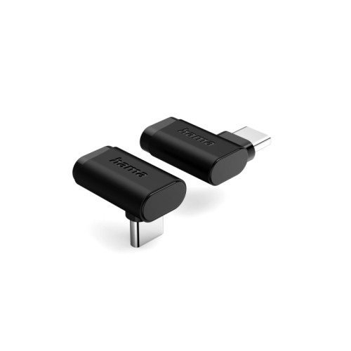 Hama Hama 00200359, USB, Svart, Hane/Hona, Vinklad, 2 styck, 105...