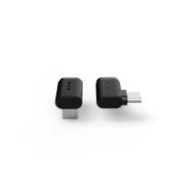 Produktbild för Hama 00200359, USB, Svart, Hane/Hona, Vinklad, 2 styck, 105...