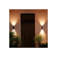 Produktbild för Philips Hue White and Color Ambiance Appear - vägglampa - LED - 8 W - 16 miljoner färger - 2000-6500 K - svart