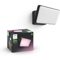 Produktbild för Philips Hue White and Color Ambiance Appear - vägglampa - LED - 8 W - 16 miljoner färger - 2000-6500 K - svart