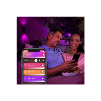 Produktbild för Philips Hue White and Color Ambiance Appear - vägglampa - LED - 8 W - 16 miljoner färger - 2000-6500 K - svart