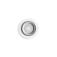 Produktbild för Philips Hue White ambiance Milliskin - infälld spotlight - LED-spotlight - GU10 - 4.2 W - varmt till kallt vitt ljus - 2200-6500 K - vit