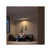 Produktbild för Philips Hue White ambiance Milliskin - infälld spotlight - LED-spotlight - GU10 - 4.2 W - varmt till kallt vitt ljus - 2200-6500 K - vit