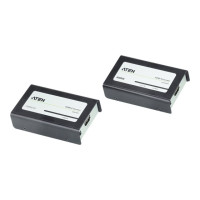 Produktbild för ATEN VanCryst VE800A Cat 5e Audio/Video Extender Transmitter and Receiver Units - förlängd räckvidd för audio/video - HDMI