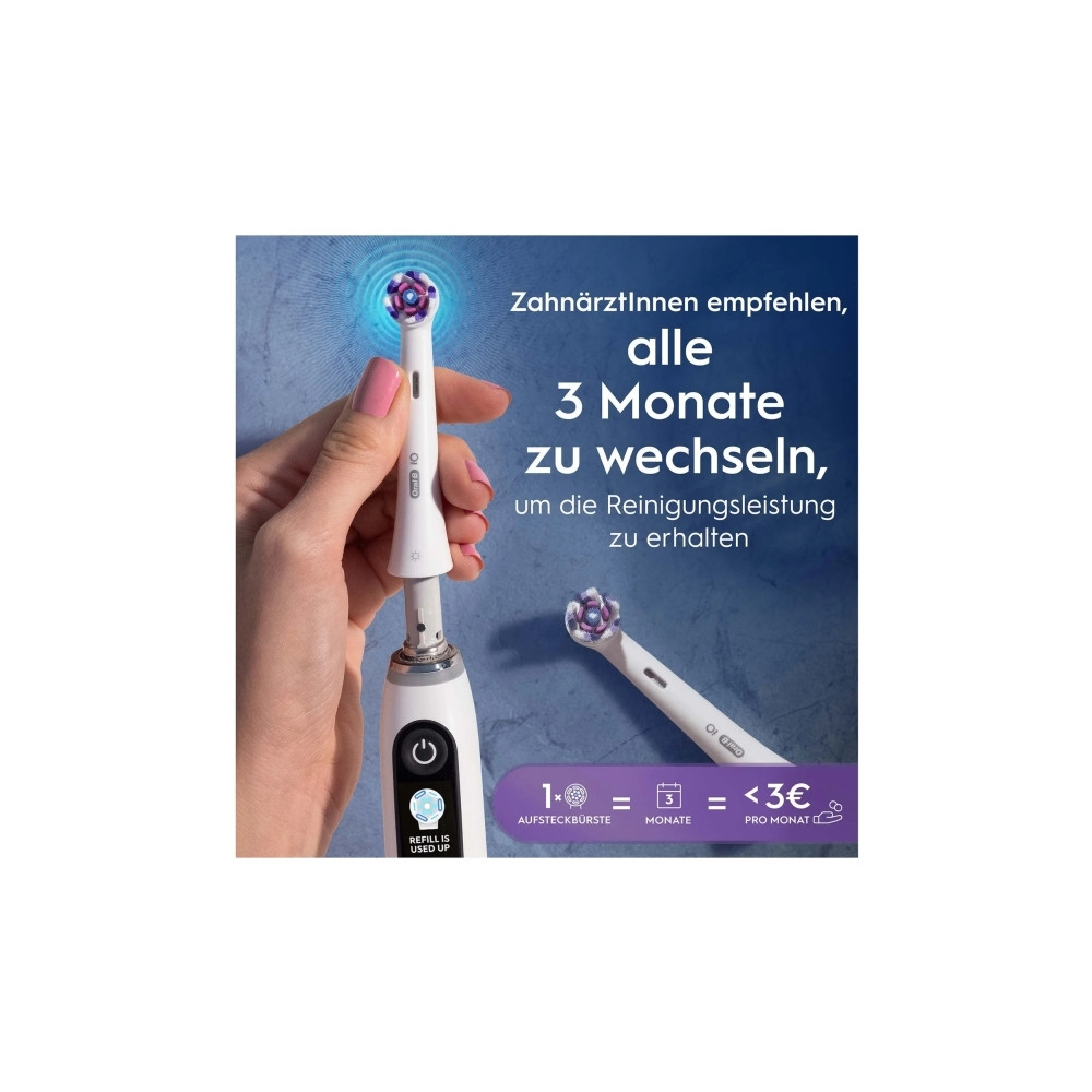 Produktbild för Oral-B 373210, 2 styck, Vit, 3 månad (er), Oral-B, 210 mm, 5...