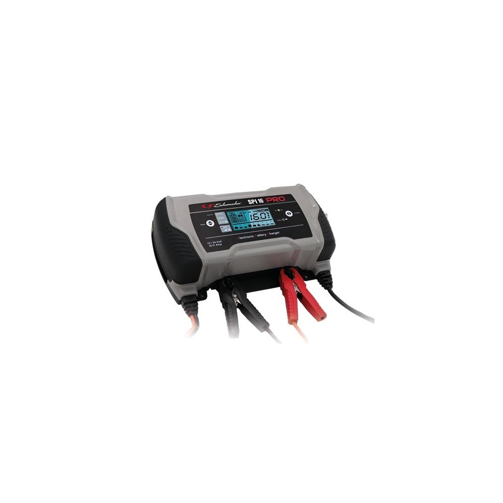 Produktbild för Schumacher SIRIUS 16 Automatisk 16A batterioplader till 12/2...