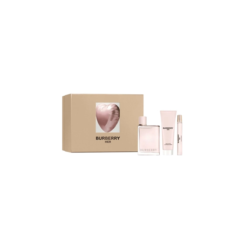 Produktbild för Burberry-set: Her Eau De Parfum (100 ml) + Her Eau De Parfum...