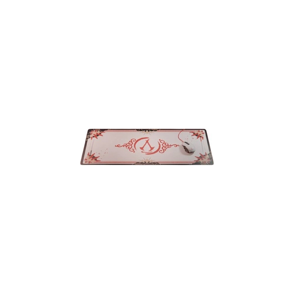 Produktbild för Lexip - Initiate Bundle - mus - USB-A - svart, guld, röd, vit - med Ubisoft mouse pad and Assassin's Creed Shadows