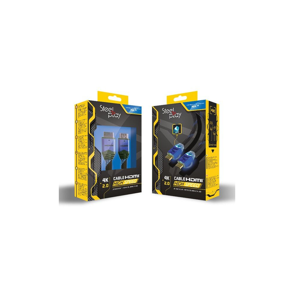 Produktbild för Steelplay HDMI-kabel med Ethernet - 2 m