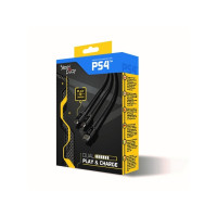 Produktbild för Steelplay Double Play & Charge - laddnings-/datakabel - 3 m
