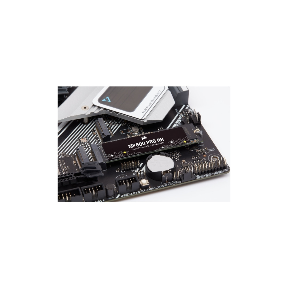 Produktbild för CORSAIR MP600 PRO NH - SSD - 2 TB - PCIe 4.0 x4 (NVMe)
